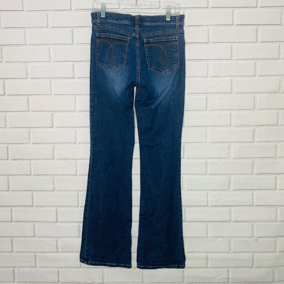 vintage Juicy Couture jeans blue flare 2054R made in USA '90s '00s 30 women - Picture 4 of 8